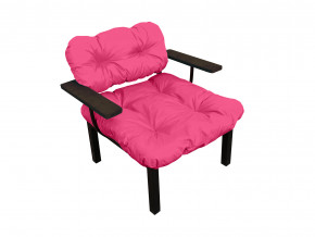 Кресло Дачное розовая подушка в Верхнеуральске - verhneuralsk.magazinmebel.ru | фото