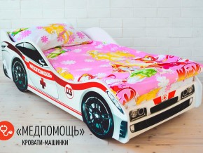 Кровать детская машина Медпомощь в Верхнеуральске - verhneuralsk.magazinmebel.ru | фото