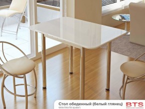 Стол обеденный белый глянец в Верхнеуральске - verhneuralsk.magazinmebel.ru | фото